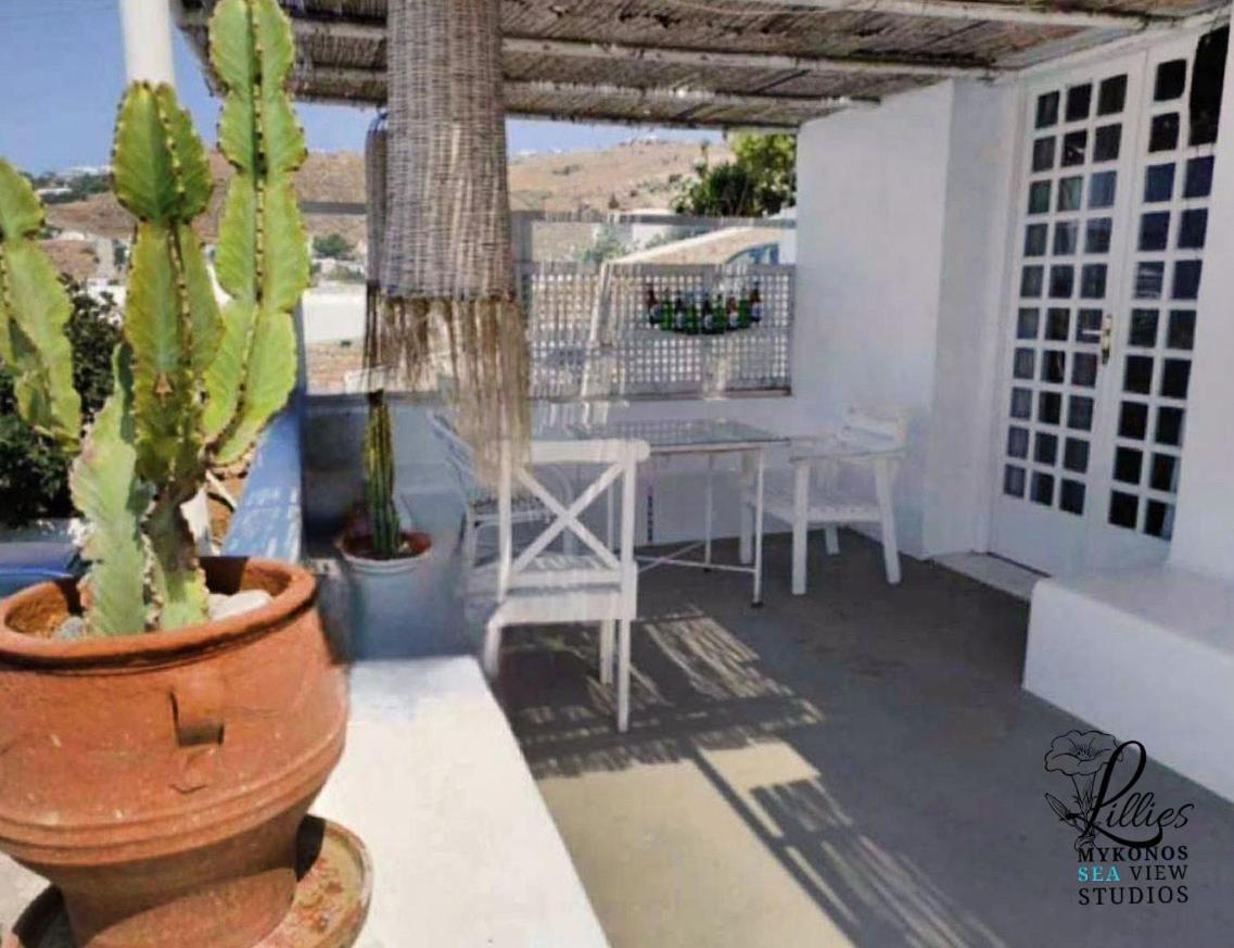 Lillies Mykonos Sea View Studios Tourlos Exterior foto