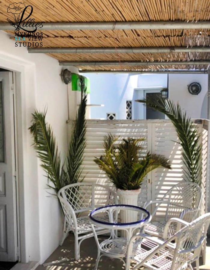 Lillies Mykonos Sea View Studios Tourlos Exterior foto