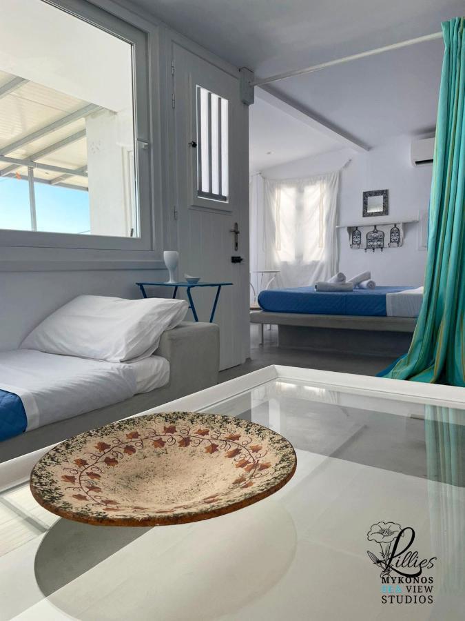 Lillies Mykonos Sea View Studios Tourlos Exterior foto