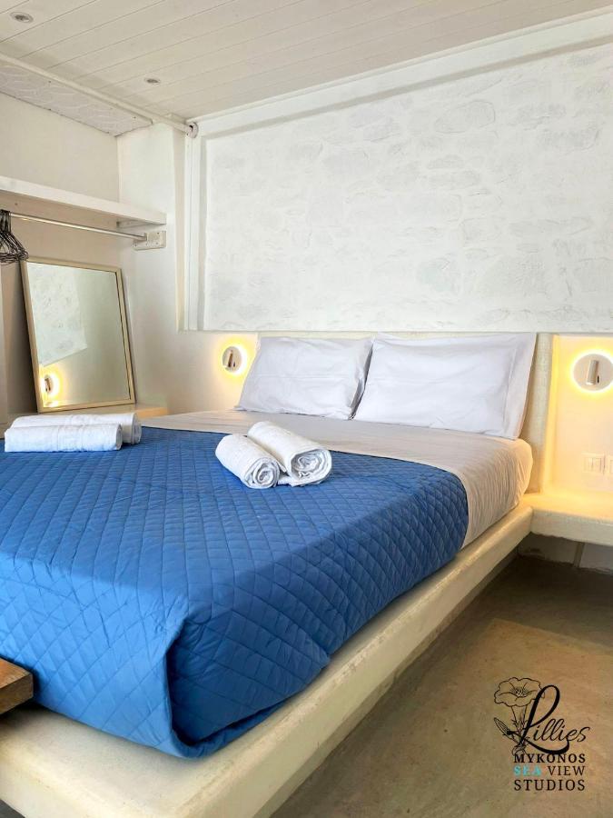 Lillies Mykonos Sea View Studios Tourlos Exterior foto