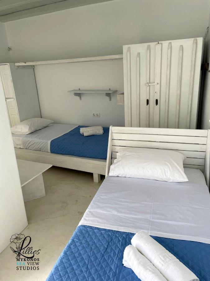 Lillies Mykonos Sea View Studios Tourlos Exterior foto